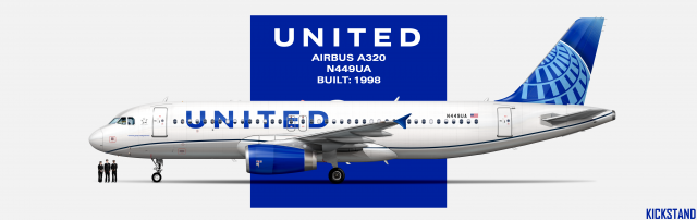United A320 N449UA