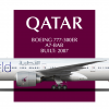 Qatar 777 300 oneworld livery
