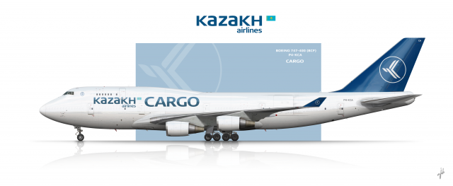 Kazakh Airlines Cargo Boeing 747-400 (BCF) - Qazaq Airlines