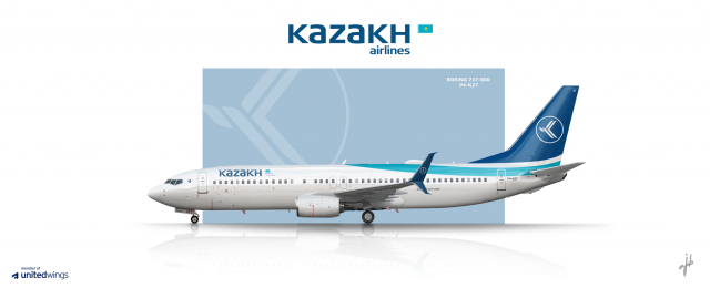 Kazakh Airlines Boeing 737-800