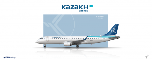 Kazakh Airlines Embraer 190