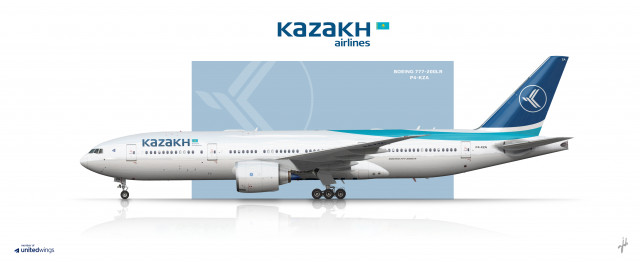 Kazakh Airlines Boeing 777-200LR