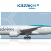 Kazakh Airlines 777-200LR Unitedwings