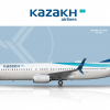 Kazakh Airlines Boeing 737-800
