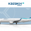 Kazakh Airlines Embraer 190