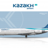 Kazakh Airlines Boeing 717-200