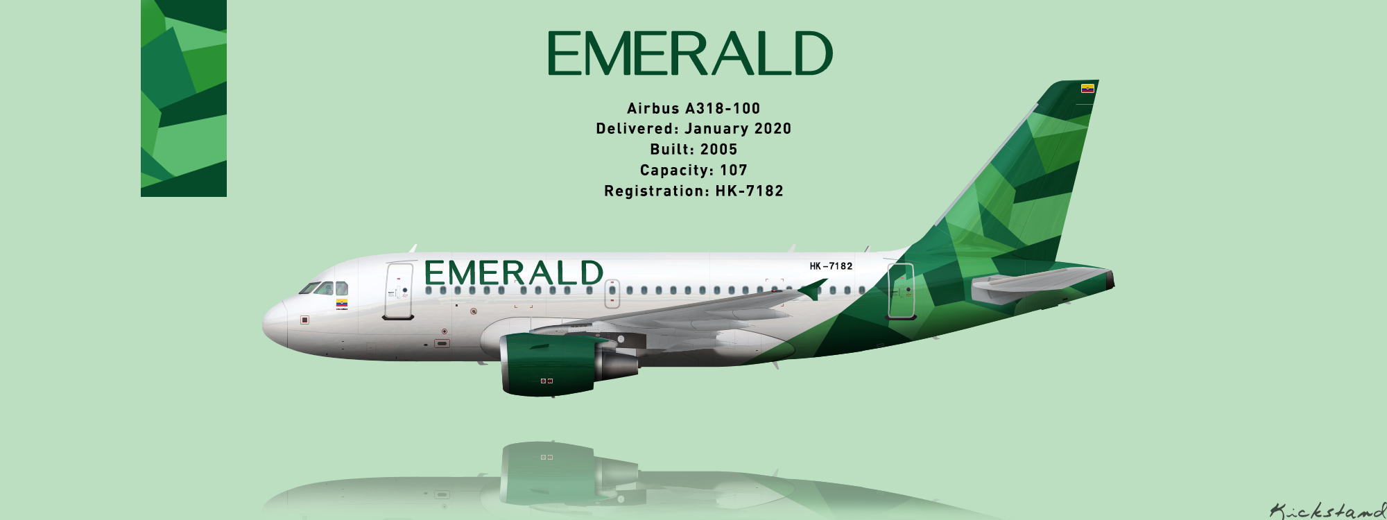 Emerald A318 Emerald airways Gallery Airline Empires