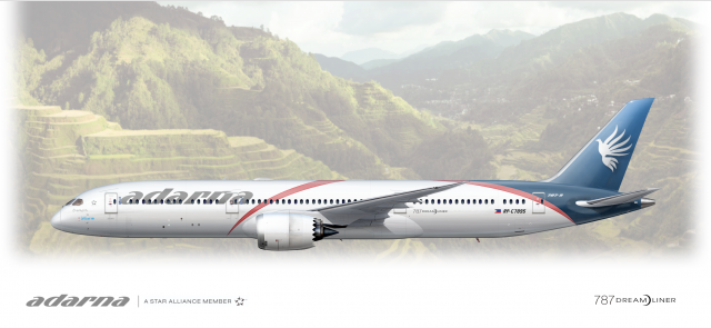 Adarna - South East Asian Airlines Boeing 787-9