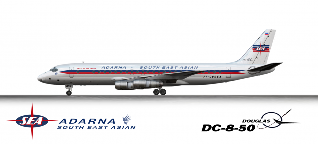 Adarna - South East Asian Douglas DC-8-50
