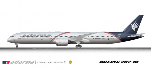 Adarna Boeing 787-10 Dreamliner
