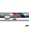 FedEx Express Boeing 777F Flying Tiger Line