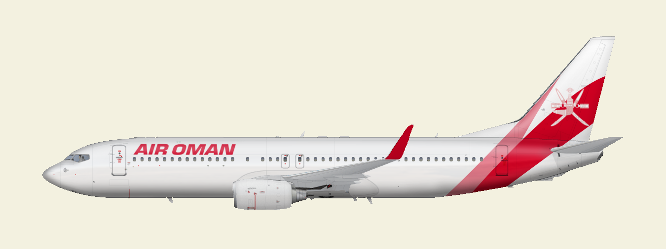 Air Oman Final Modern Livery