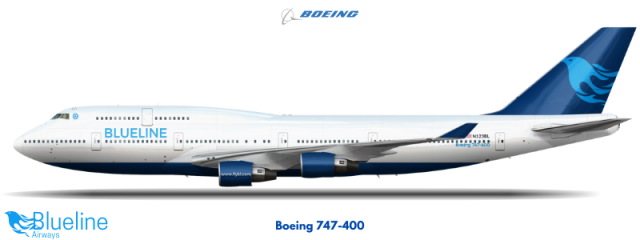 Blueline Airways 747-400