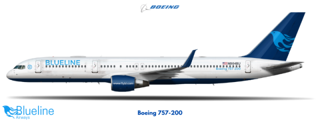 Blueline Airways Boeing 757-200