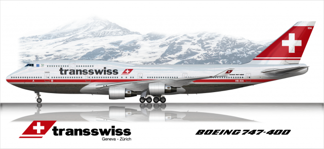 Transswiss - Swiss Confederation Airlines Boeing 747-400 Transswiss - Swiss Confederation Airlines Boeing 747-400