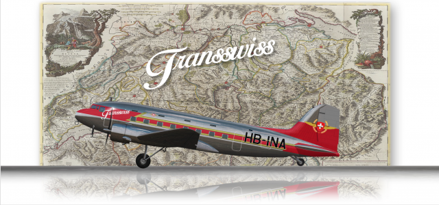 Transswiss - Swiss Confederation Airlines Douglas DC-3