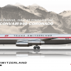 Transswiss - Swiss Confederation Airlines Convair CV-990 Coronado