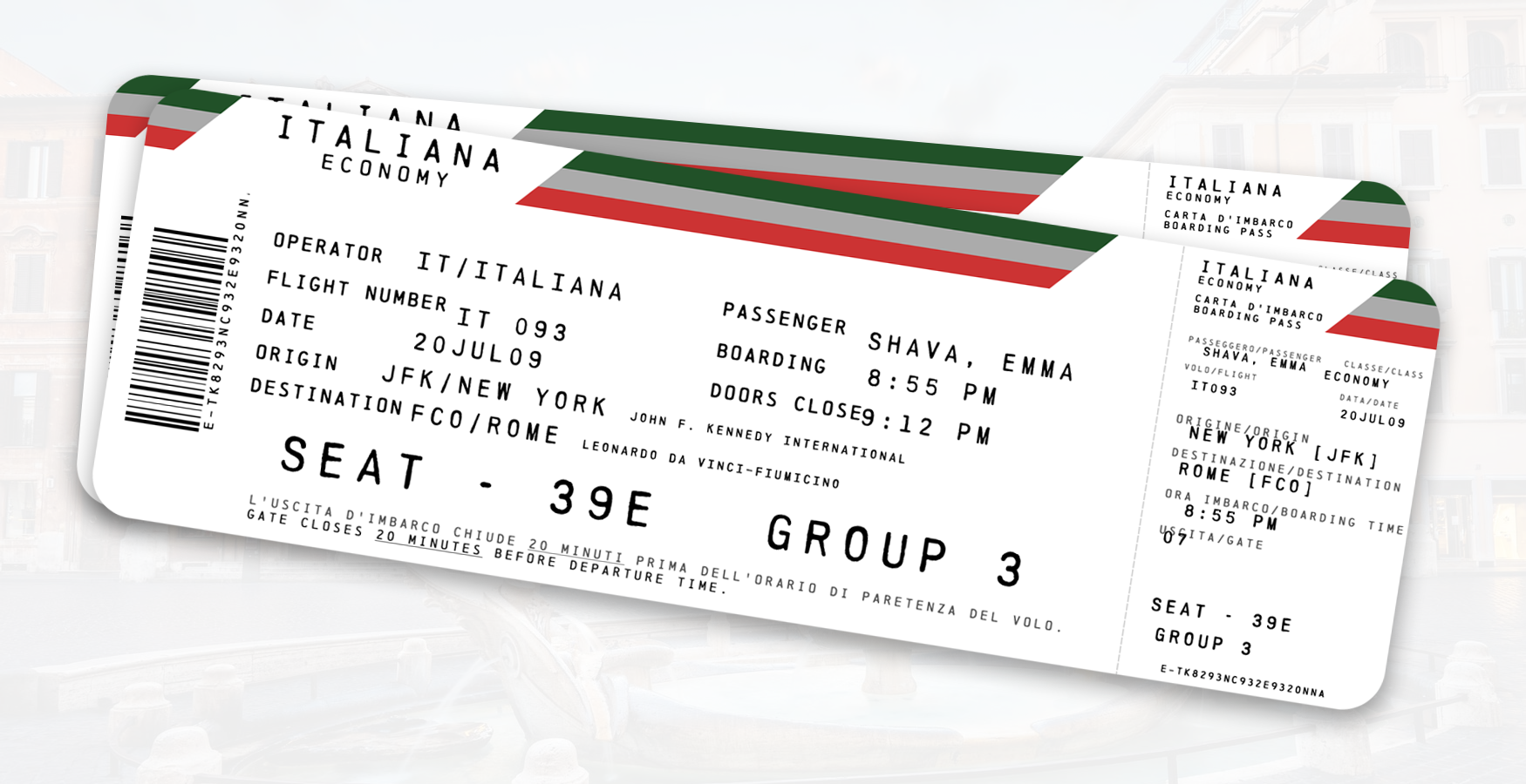 [6.4] Italiana 2010 Economy Tickets [EN] Italiana Gallery Airline Empires