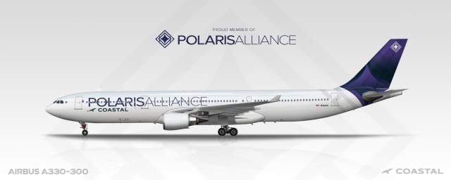F.09 Coastal Airlines | A330-300 | Polaris Alliance - Coastal