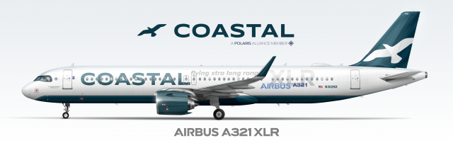 F.03 Coastal Airlines | A321XLR | 2014-Present