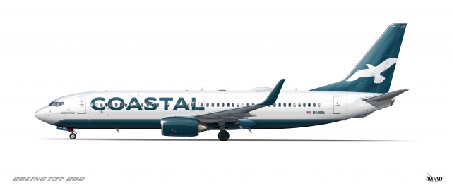 F.05 Coastal Airlines | 737-800 | 2014-Present