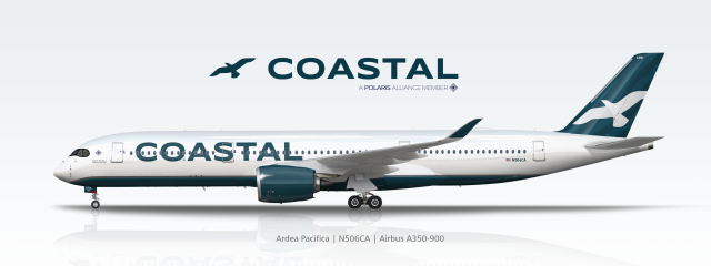 F.02 Coastal Airlines | A350-900 | 2014-Present