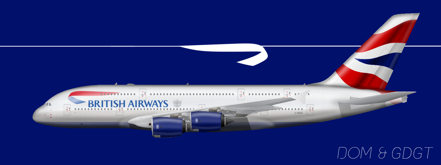 British Airways Airbus A380-841