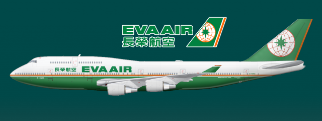 Eva Air Boeing 747-45E