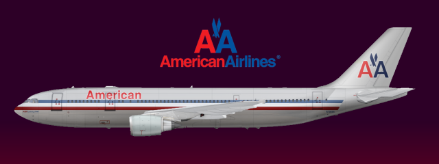 American Airlines Airbus A300B4-605R