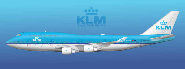 KLM Boeing 747-406