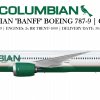 Columbian Boeing 787 9 C-GCXZ