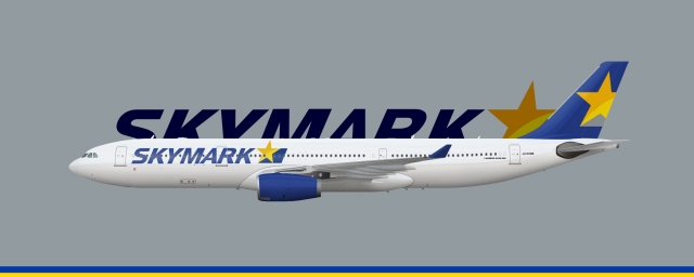 Skymark Airlines Airbus A330-343 (JA330B) - Reality. - Gallery