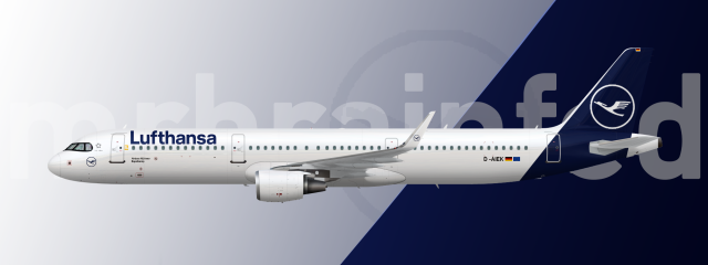 mrbrainfed Lufthansa A321neo | D AIEK
