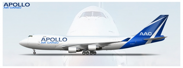 Apollo Air Cargo Boeing 747-400F  (N346AP)