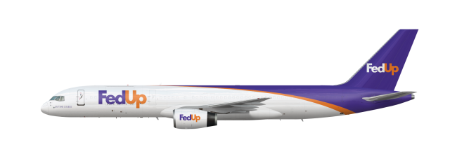FedUp 757-200F (Fictional) FedUp 757-200F (Fictional)