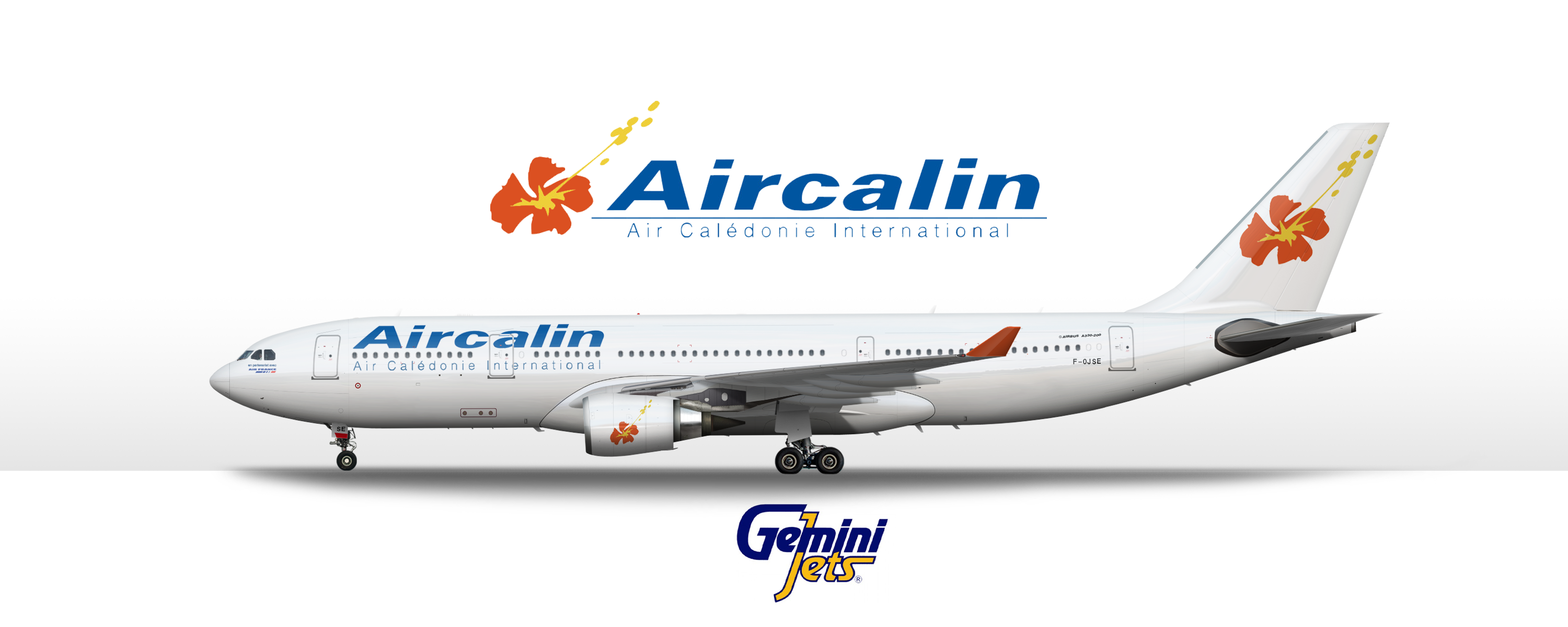 Aircalin A320 スケール1:200 ScaleModelStore.com :: JFox 1:200 - JF-A320-052 - AirCalin