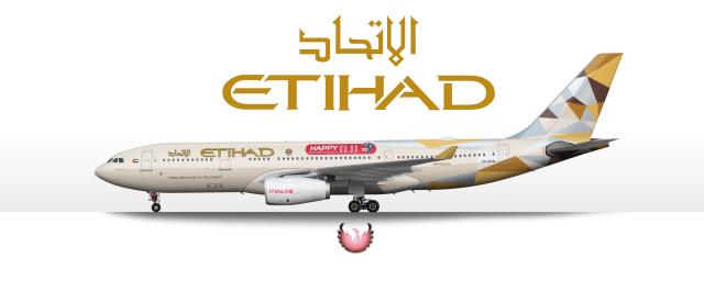 Etihad A330 200
