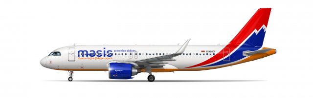 Airbus A320neo | Masis Armenian Airlines | EK40001