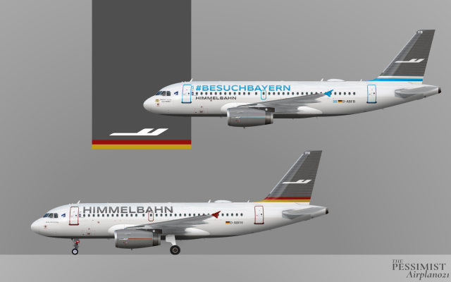 2017 - Present A319 ft #BESUCHBAYERN Special Livery