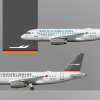 2017 - Present A319 ft #BESUCHBAYERN Special Livery