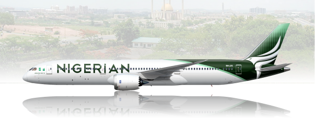 Boeing 787 9 | Nigerian | 5N-LOS