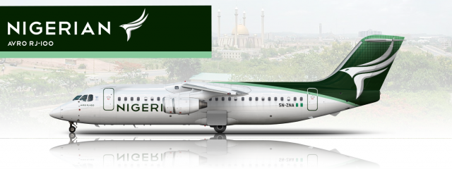 Avro RJ100 Nigerian
