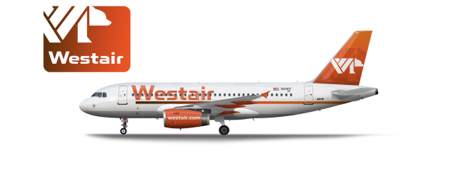 Westair A319 2003
