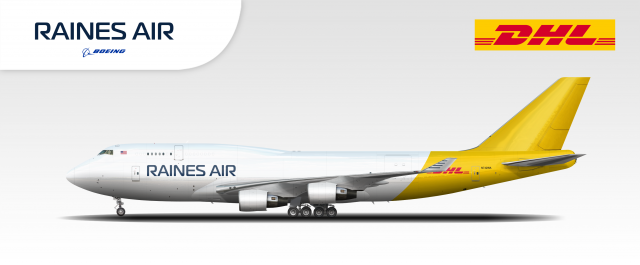 Yellow Tailed Haulers - Boeing 747-400BCF (DHL Livery)