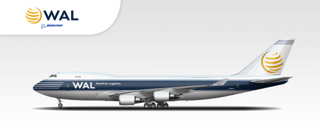 British Blue Whales - Boeing 747-400F (World Air Logistics)