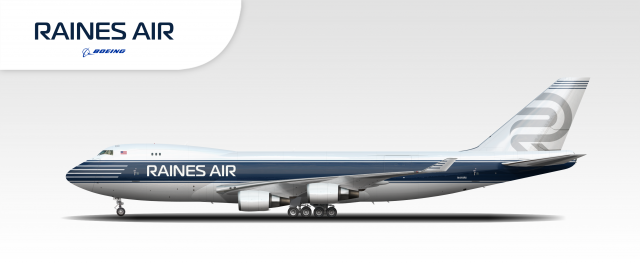 Back in Blue - Boeing 747-400F