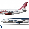 Yukon 737-200 Poster