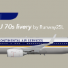 Butterfly Airlines Retrojet 1970