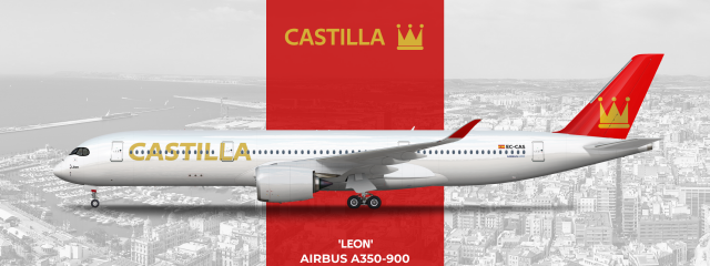 Castilla | EC-CAS A350-941 'Leon'