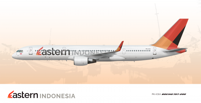 2009 | Eastern Indonesia B757-200